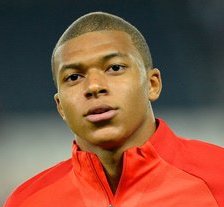 soccer player kylian mbappe